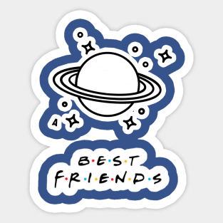 Best friends Sticker